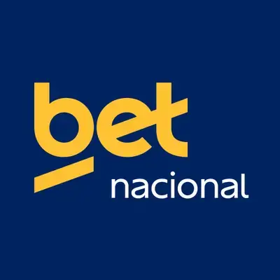Logotipo oficial da Betnacional: bet em amarelo e nacional em branco sobre fundo azul-marinho